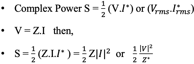 Complex Power in AC Circuits - Rahsoft