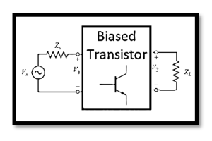 Biased Transistor